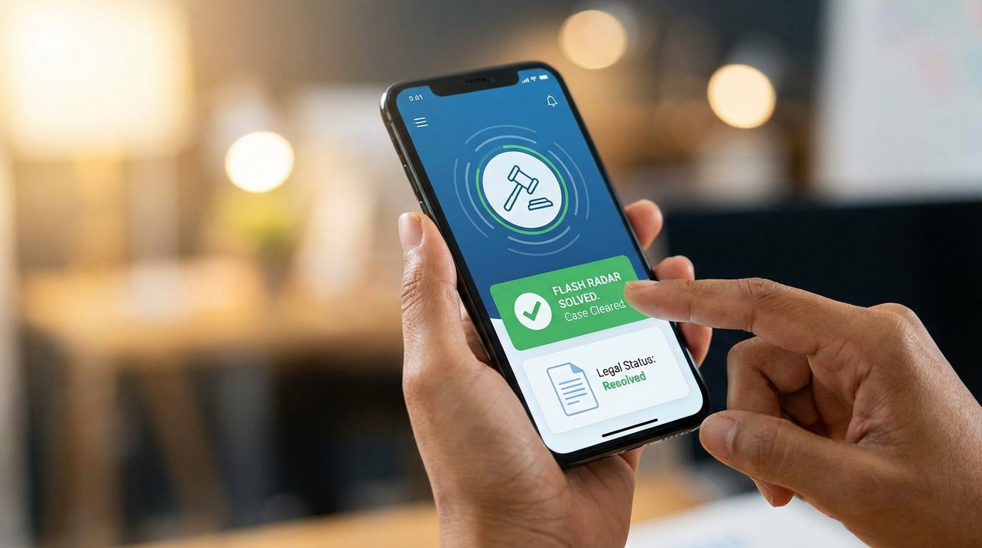 Application Flash Radar : contestez vos PV sans perdre de points