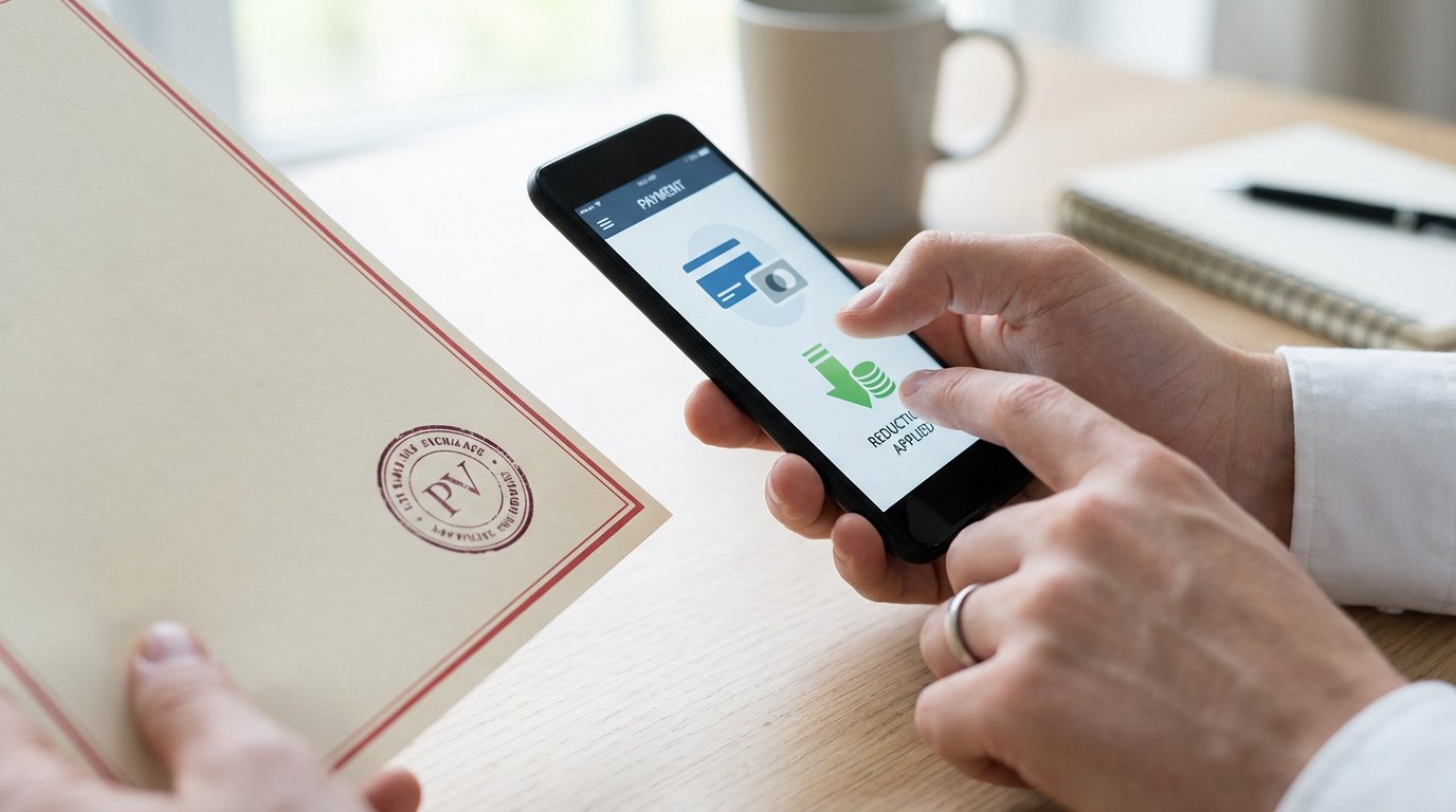 Amende minorée : comment en bénéficier et payer le bon montant